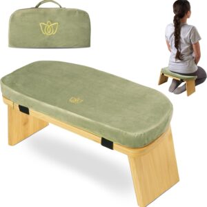Florensi Meditation Bench - Bamboo Foldable Seat