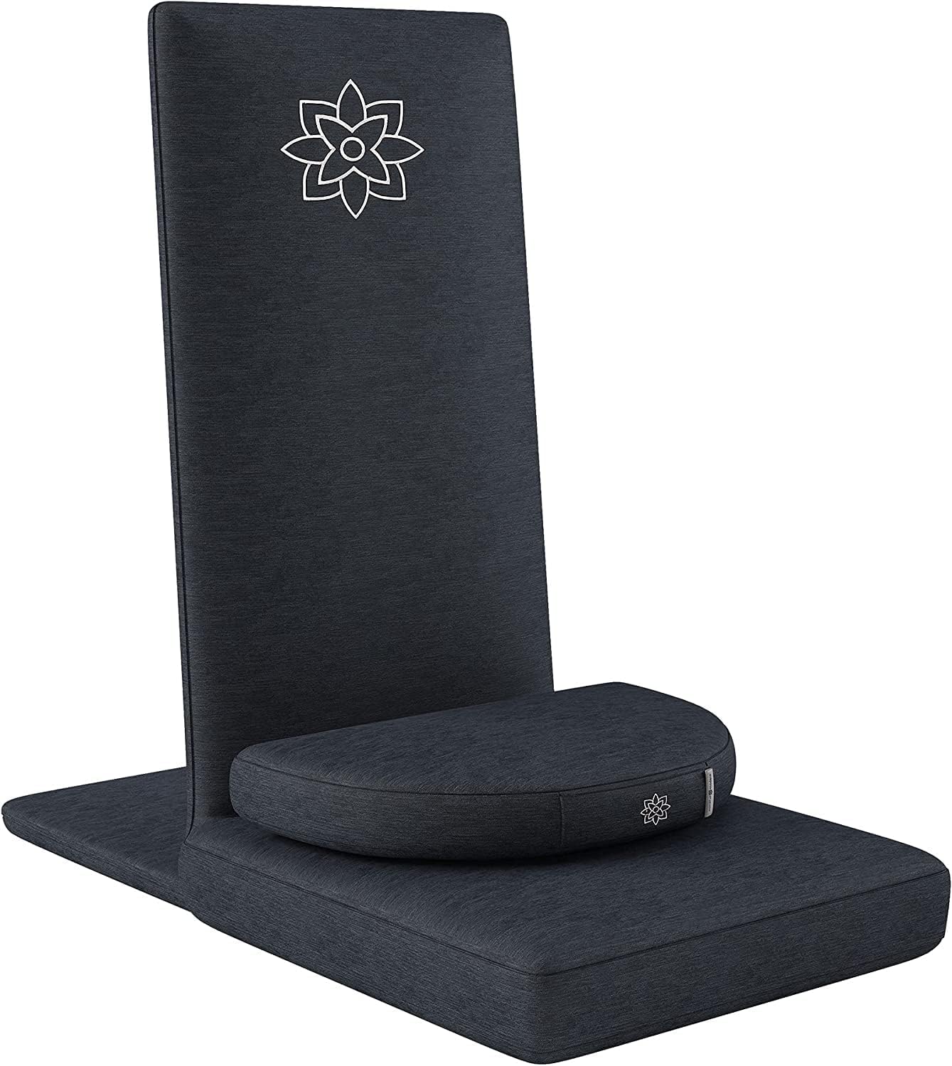 Adjustable Meditation Floor Chair w/ Cushion & Back Support