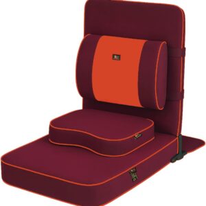 Extra Large Meditation Chair - Maroon | Yoga Floor Seat