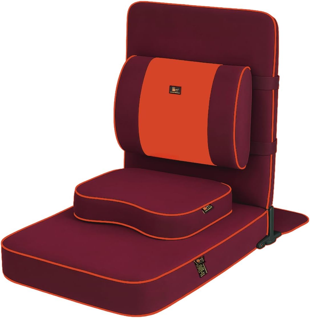 Extra Large Meditation Chair - Maroon | Yoga Floor Seat