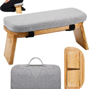 Portable Meditation Bench with Carrying Bag