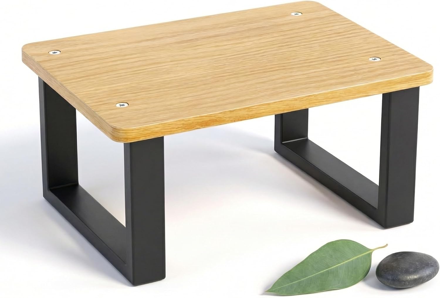 Bamboo Meditation Footrest & Kneeling Aid – 7" Zen Prop