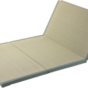 Japanese Tatami Mattress - 75x200cm Natural Rush Grass