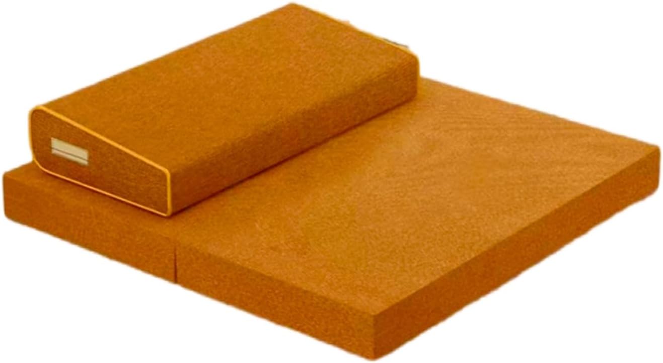 Premium Square Meditation Mat & Cushion, 80x80cm