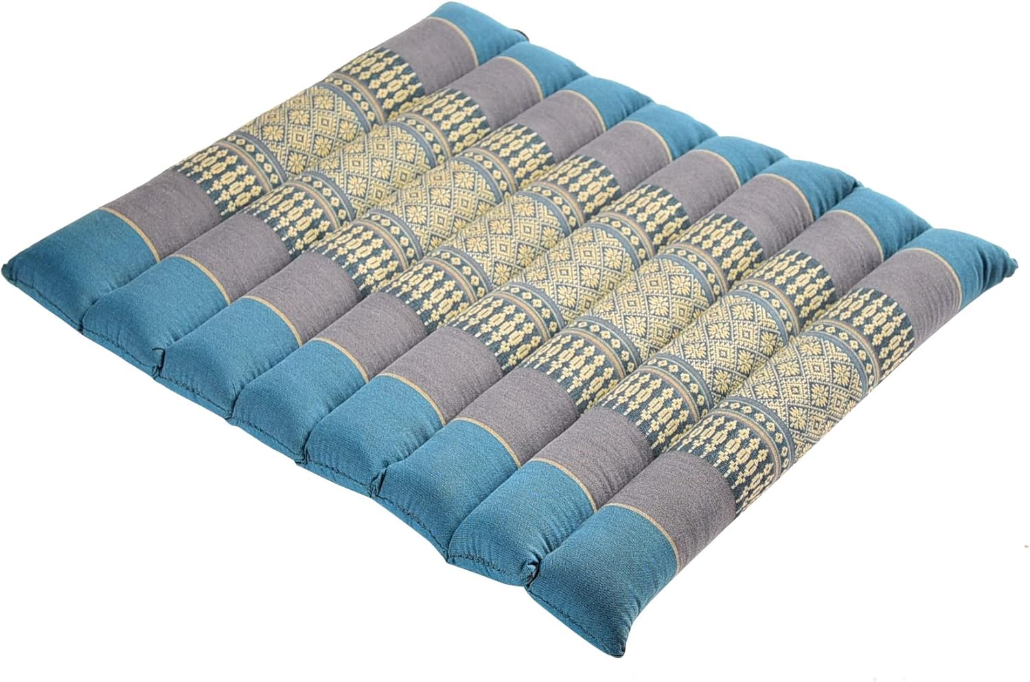 Zafuko Rollable Yoga Cushion - Organic Kapok, 1.1 lbs