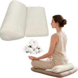 Organic Floor Meditation Cushion for Yoga & Comfort