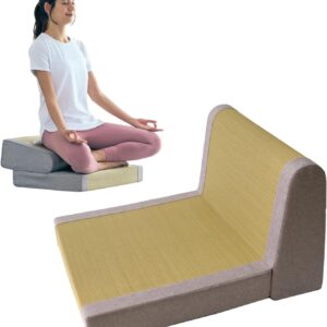 Foldable Igusa Zen Chair – Dual-Use Meditation Seat