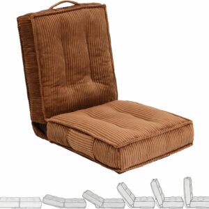 Adjustable Floor Chair - 6-Positions, Folding Tatami Style