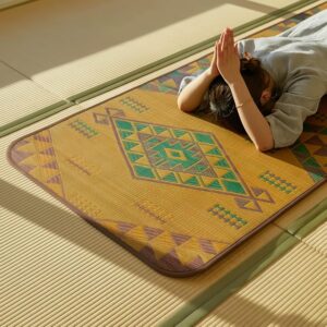 Meditation Cushion & Mat Set for Zen Practice