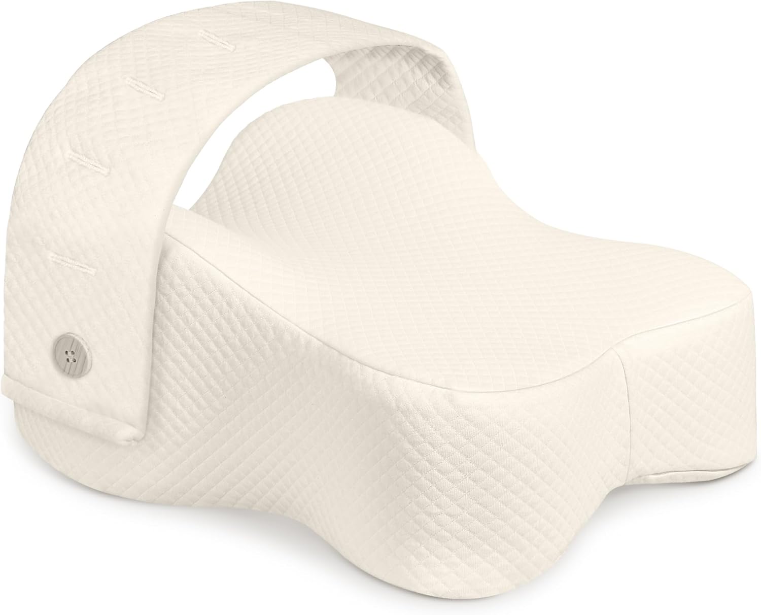 Tuajixz Knee Pillow for Side Sleepers - Cream