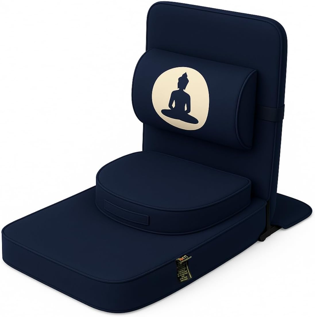 Friends of Meditation 4-in-1 Buddha Chair – Navy Blue