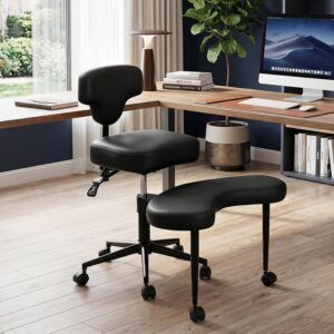Premium Meditation Chair for Adults - Black, Adjustable & Comfortable
