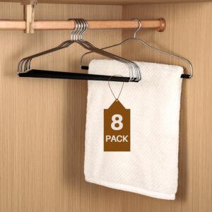 Heavy-Duty Extra-Wide Blanket Hangers (8-Pack)