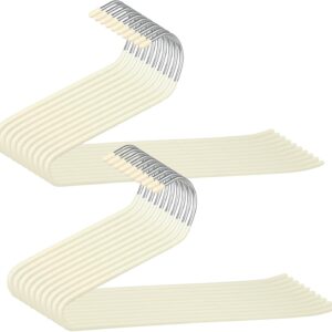 40-Piece Heavy-Duty Blanket Hangers - White