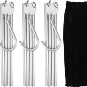 3-Pack Foldable Aluminum Travel Hangers – Lightweight & Compact