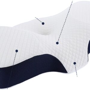 Memory Foam Contour Pillow - Orthopedic Support for All Sleepers