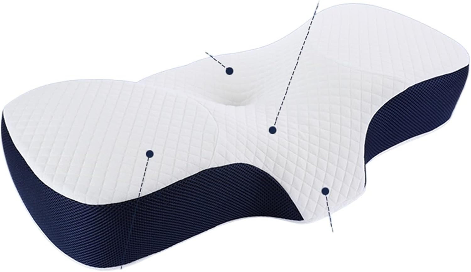 Memory Foam Contour Pillow - Orthopedic Support for All Sleepers