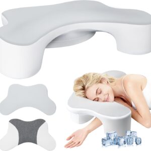 Wattne Side Sleeper Pillow with Arm Hole - Memory Foam Neck Support