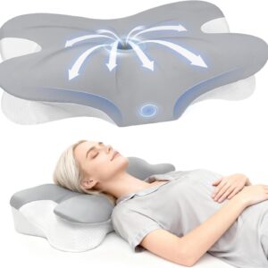 Neck Pain Relief Pillow, Memory Foam Orthopedic Support
