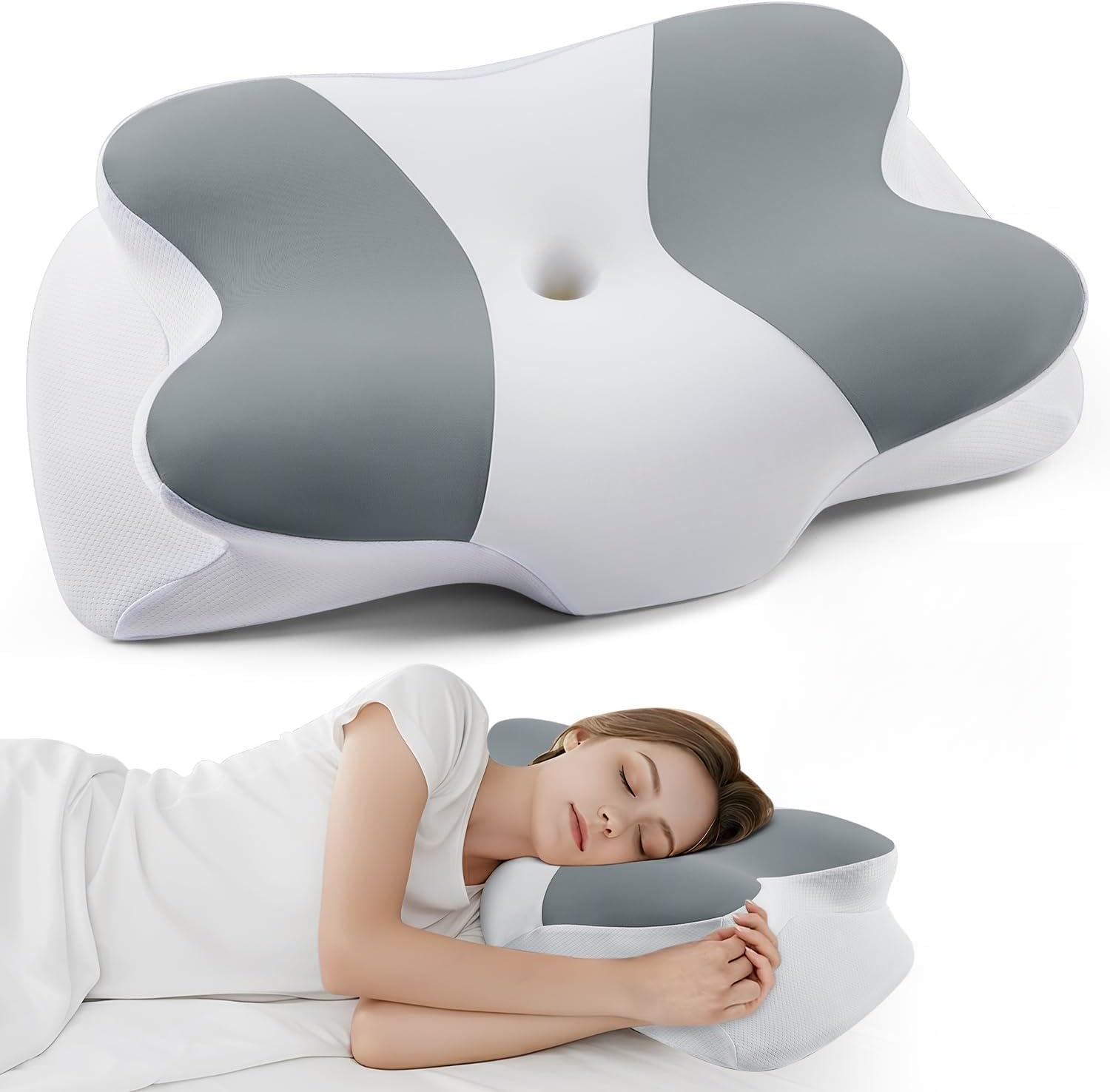 DONAMA Cervical Pillow – Neck & Shoulder Support Pillow