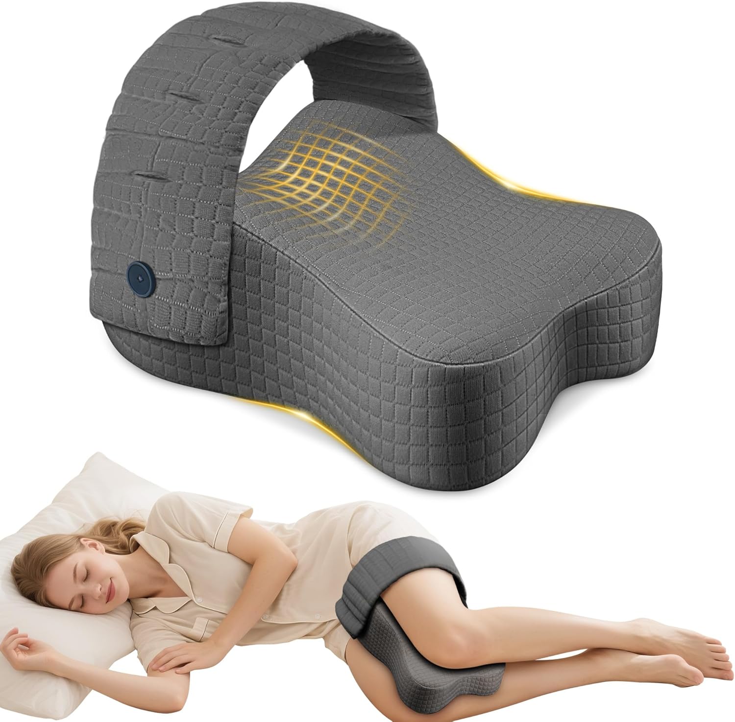 ROKAFU Side Sleeper Knee Pillow, Sciatica Pain Relief