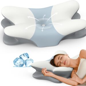 ROPU Cervical Pillow - Neck Pain Relief & Spinal Support