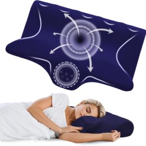 Ergonomic Neck Pillow – Cooling Memory Foam, Adjustable