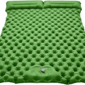 Army Green Camping Air Mattress for Hiking & Backpacking