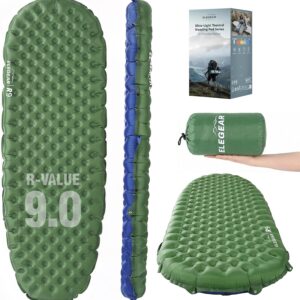 Elegear CumbreX™ Sleeping Pad, R-9 Backpacking Mat, All-Season