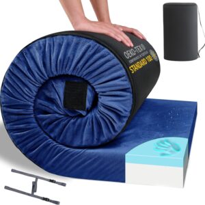 HomeMate Memory Foam Camping Mattress Pad - Full Size