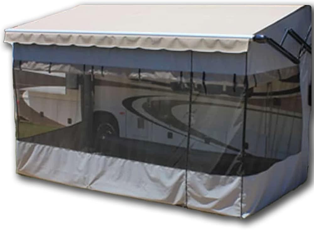 ShadePro Villa RV Awning Screen Room - 12 ft