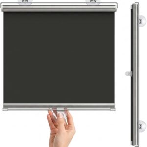 Blackout Roller Shades 30x45in - Cordless No-Drill