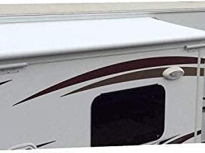 18oz Replacement RV Slide Out Awning Fabric, 144in - 5 Yr Warranty
