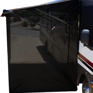 ShadePro Vista Side Shade - RV Awning Sunscreen 9' - Blocks 87% Sun