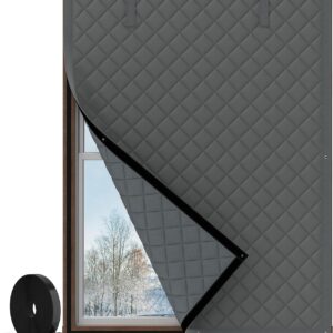 Augblinds Thermal Window Insulation, 38x62in, Grey