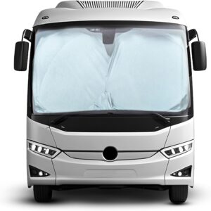 EcoNour RV Windshield Sunshade – Cool RV Interior, Blocks UV & Heat