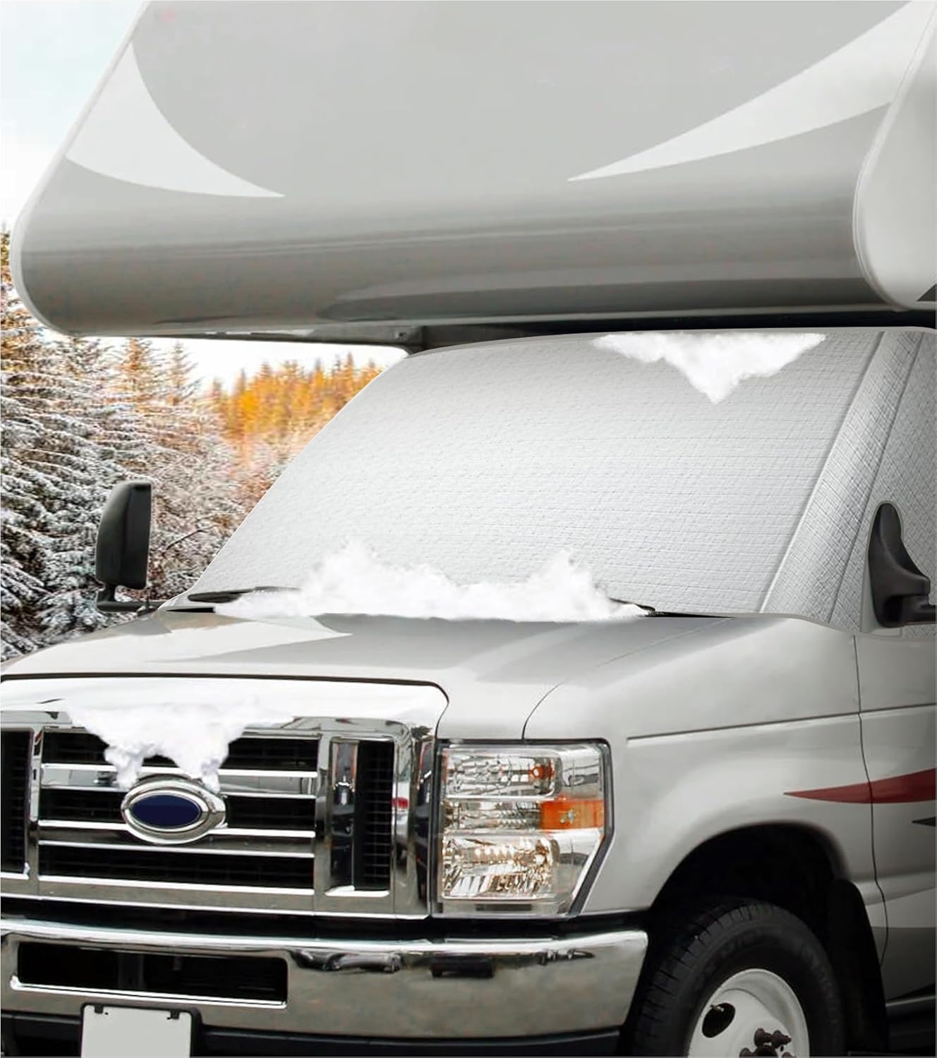 Ford RV Windshield Cover 1997-2026 | VANNCAMP Sunshade