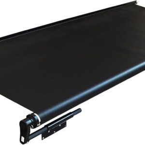 RV Slide Topper 6' Black Full Kit, Adjustable Tension