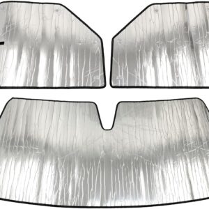 Custom Fit Windshield Sunshade for Ford E-Series Van 1992-2026