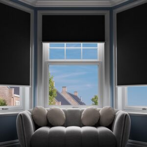 G-WACK Blackout Roller Shades, No-Drill Window Cover