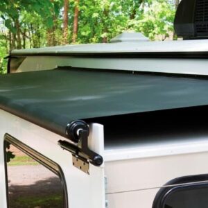 SunWave RV Slide Topper Fabric 198" Black