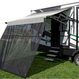 Carefree EZ ZipBlocker RV Awning Shade - Black