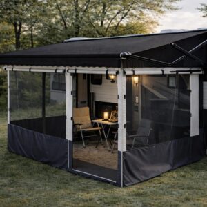 ShadePro Base Camp RV Awning Screen Room - 16' Travel Trailer
