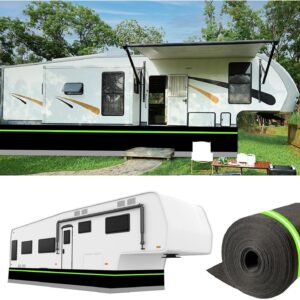 No-Drill RV Skirting 95cm Tall, Easy Install Skirting System
