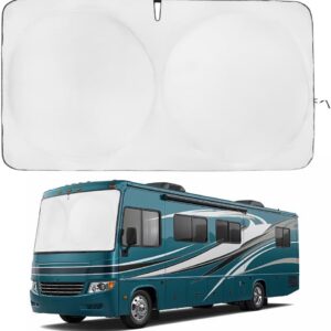 RV Class-A Windshield Sun Shade | 99.8% UV Protection