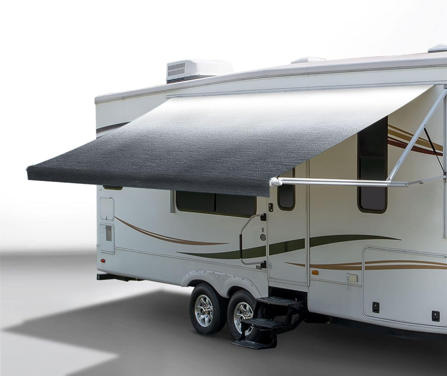 RecPro 14' RV Awning Fabric Replacement - Gray