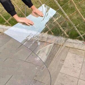 NIANXINN Clear Polycarbonate Roof Panels 2x6.6ft
