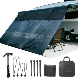 8' x 8'3" RV Sunshade Screen - 90% UV Protection