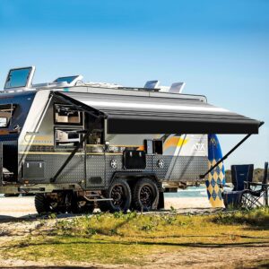20ft Manual RV Awning Kit - YESCAMP Retractable Camper Shade
