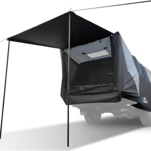 JOYTUTUS Truck Tent w/ Awning - Mid-Size Pickup Camper